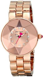 Betsey Johnson Quartz Rose Gold Watch