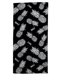 VS PINK  Black Pineapple Beach Towel