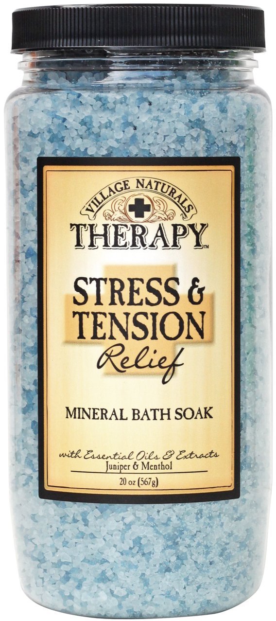 Village Naturals Therapy Bath Soak-Mineral, Stress & Tension