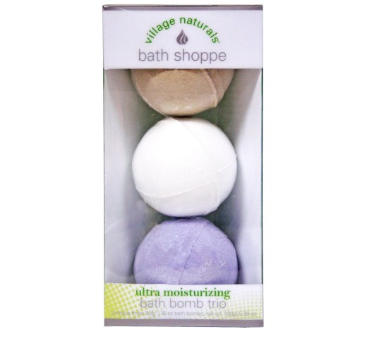 Village Naturals Bath Shoppe Bath Bomb Trio