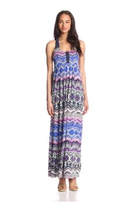 Lucky Brand Women’s Printed Maxi Dress