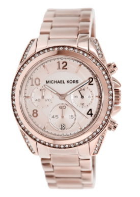 Michael Kors Women’s MK5263 Blair Rose Gold-Tone Watch