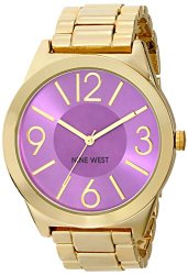 Nine West  Purple Orchid Dial Watch