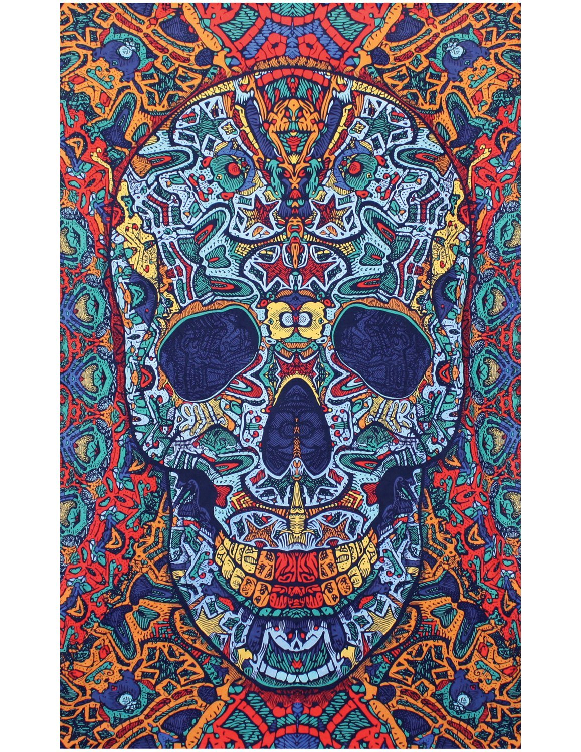 Sunshine Joy® 3D Skull Tapestry