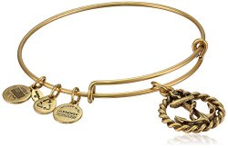 Alex and Ani  “Nautical” Rafaelian gold