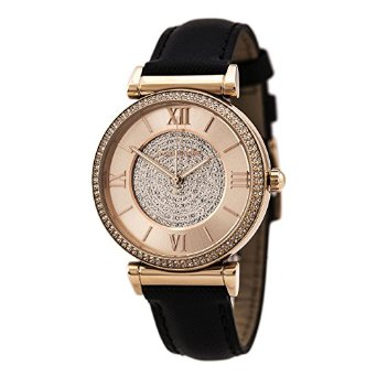 Michael Kors Watches Catlin Leather Watch