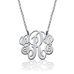 Monogram necklace